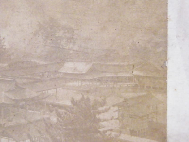 "Photographie Albuminée XIX ème siècle Tonkin Chine Palais à identifier" — vue 3