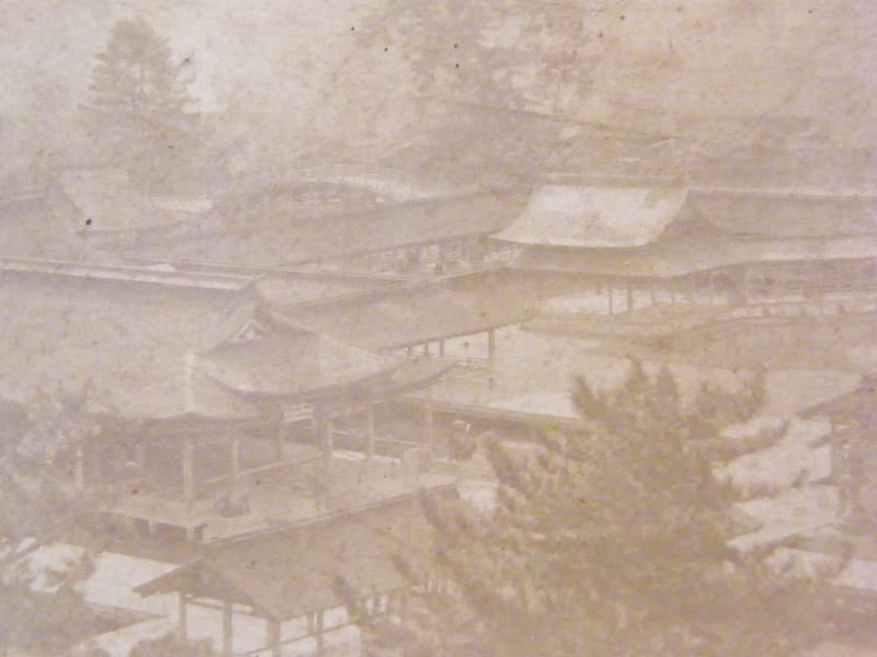"Photographie Albuminée XIX ème siècle Tonkin Chine Palais à identifier" — vue 2