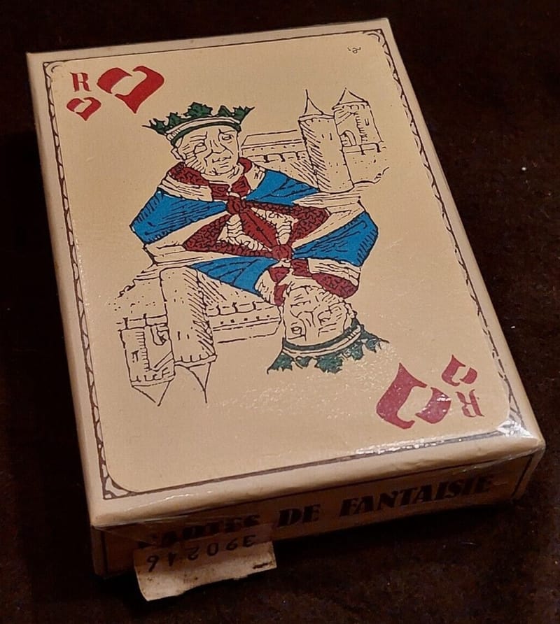 Cartes Fantaisie Grimaud Jeu Gerente sous blister