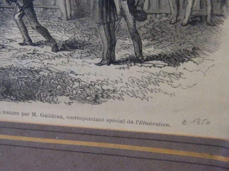 Metz Illustration Arrivée Empereur à Metz Porte Serpenoise Gaildrau — vue 7