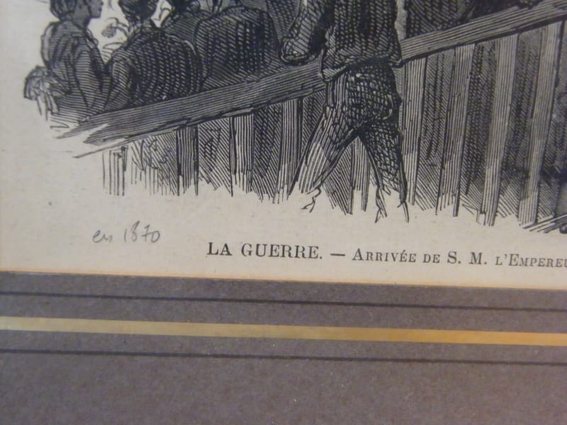 Metz Illustration Arrivée Empereur à Metz Porte Serpenoise Gaildrau — vue 6