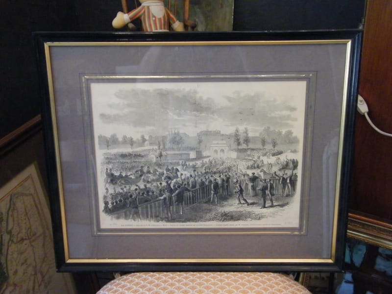Metz Illustration Arrivée Empereur à Metz Porte Serpenoise Gaildrau