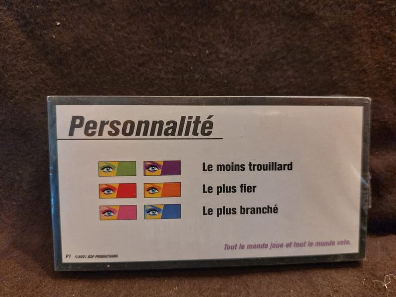 Cartes Jeu Loft Story Situation sous blister — vue 2