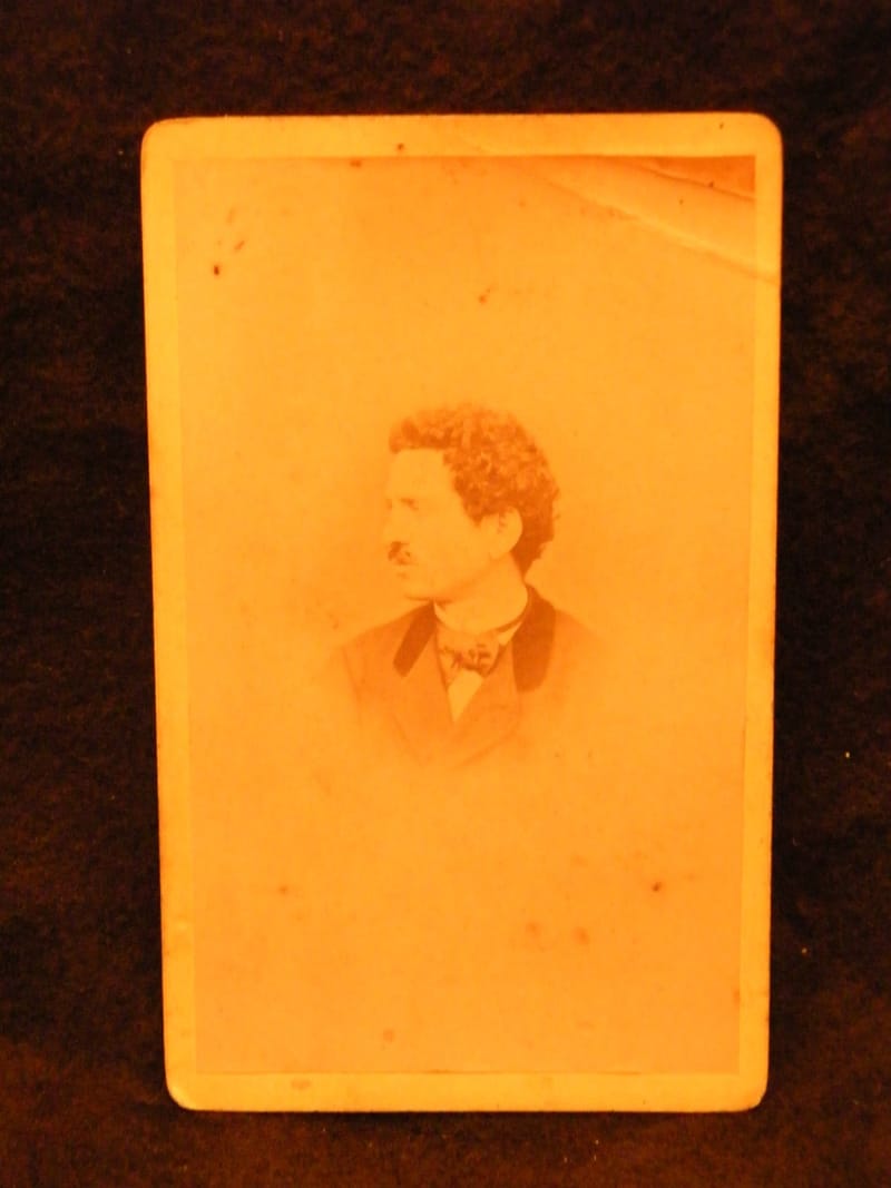 "Photographie Albuminée Fin XIX ème Siècle Homme"