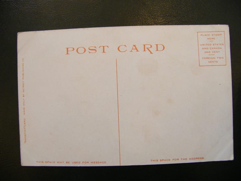 "Carte Postale Priest Entering Kiva Dance Begins Détroit Publishing 11258" — vue 2