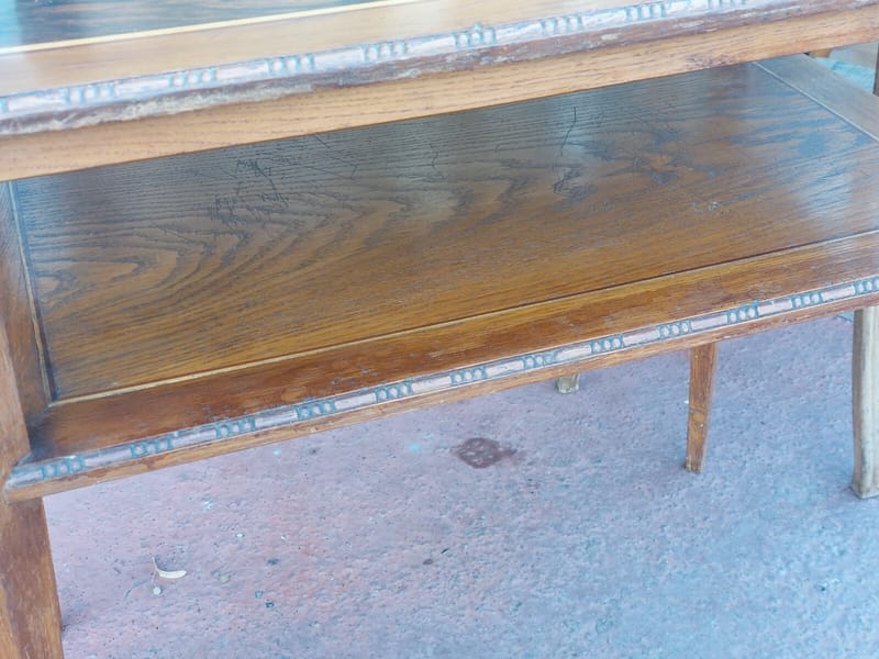 Thiam Table Marqueterie Saint-Ulrich Alsace Art Déco Signée — vue 15