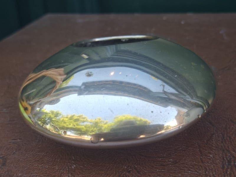ROGER TALLON Cendrier ORB Laiton – Design Français Space Age – Vintage — vue 4