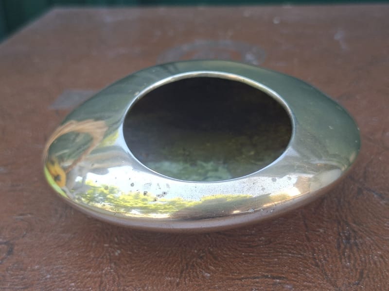 ROGER TALLON Cendrier ORB Laiton – Design Français Space Age – Vintage