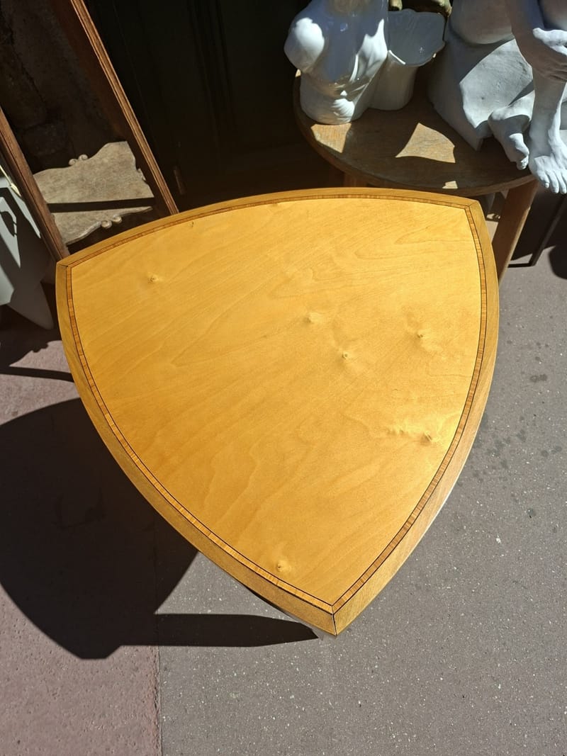 Guéridon Art Déco Stella Triangulaire — vue 2