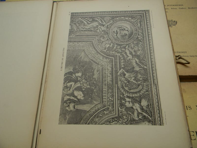 Œuvre de Lepautre Architecture Style Louis XIV  Guérinet 5 Tomes — vue 6