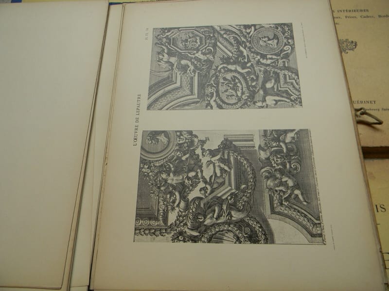Œuvre de Lepautre Architecture Style Louis XIV  Guérinet 5 Tomes — vue 5