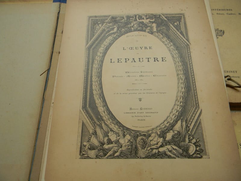 Œuvre de Lepautre Architecture Style Louis XIV  Guérinet 5 Tomes — vue 2