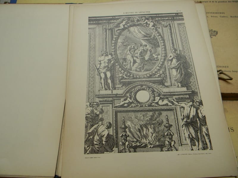 Œuvre de Lepautre Architecture Style Louis XIV  Guérinet 5 Tomes — vue 3