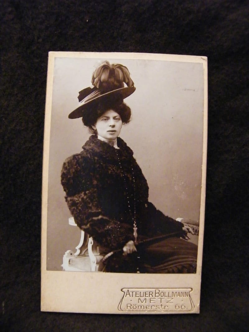 "Photographie CDV Homme Atelier Bollmann Romerstasse 66 XIX ème Siècle"