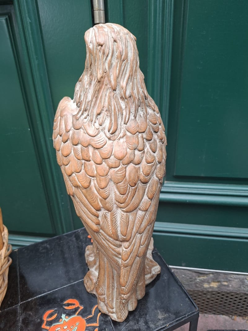 Aigle Terre Cuite Ancien — vue 4