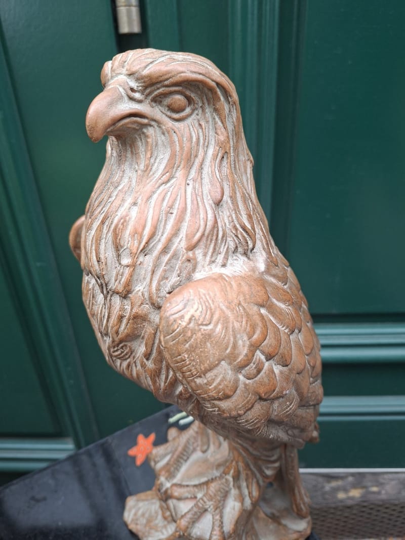 Aigle Terre Cuite Ancien — vue 2