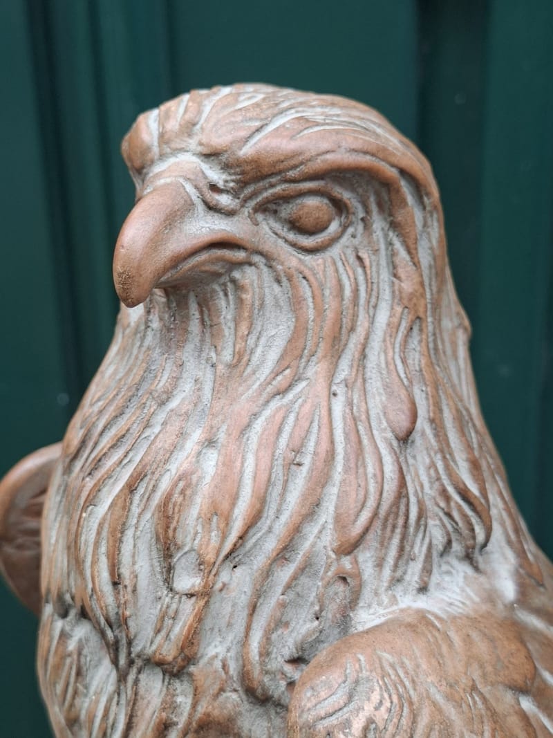 Aigle Terre Cuite Ancien — vue 6