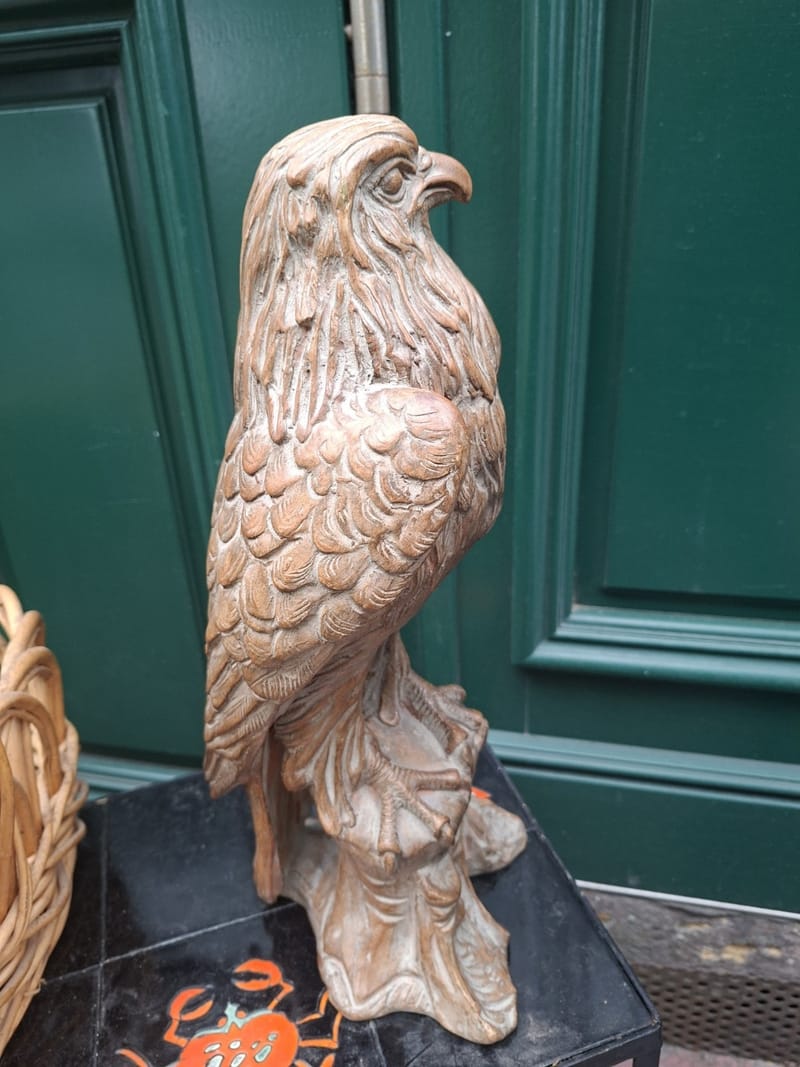 Aigle Terre Cuite Ancien — vue 5