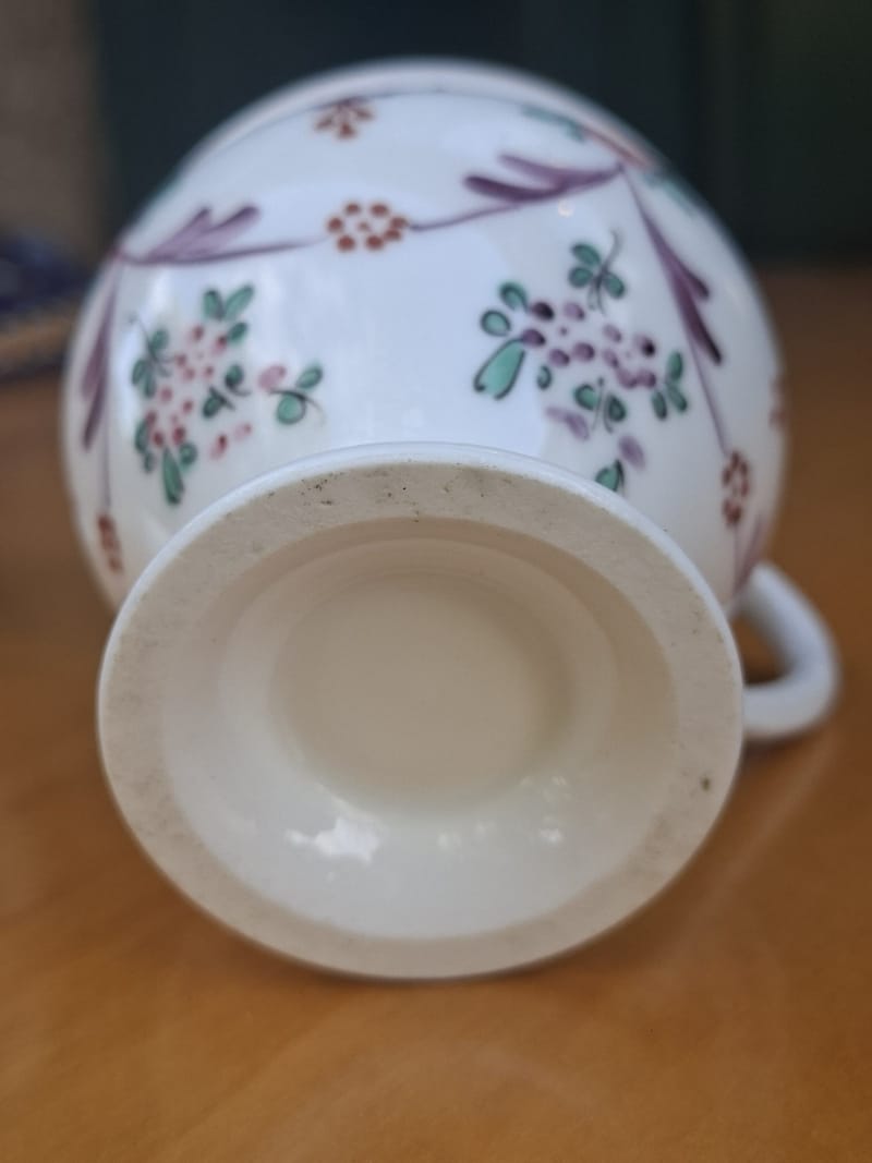 Pots Crème Faïence XIX ème siècle Minton — vue 5