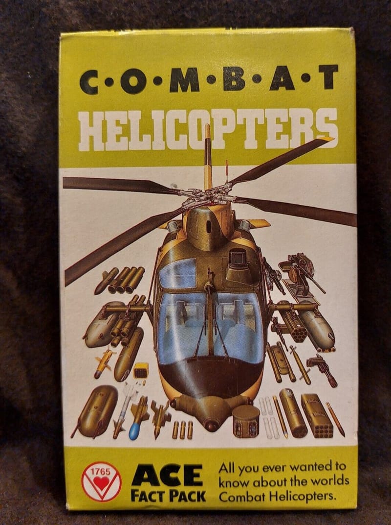 Cartes ACE Fact Pack Combat Helicopters Ref 410007