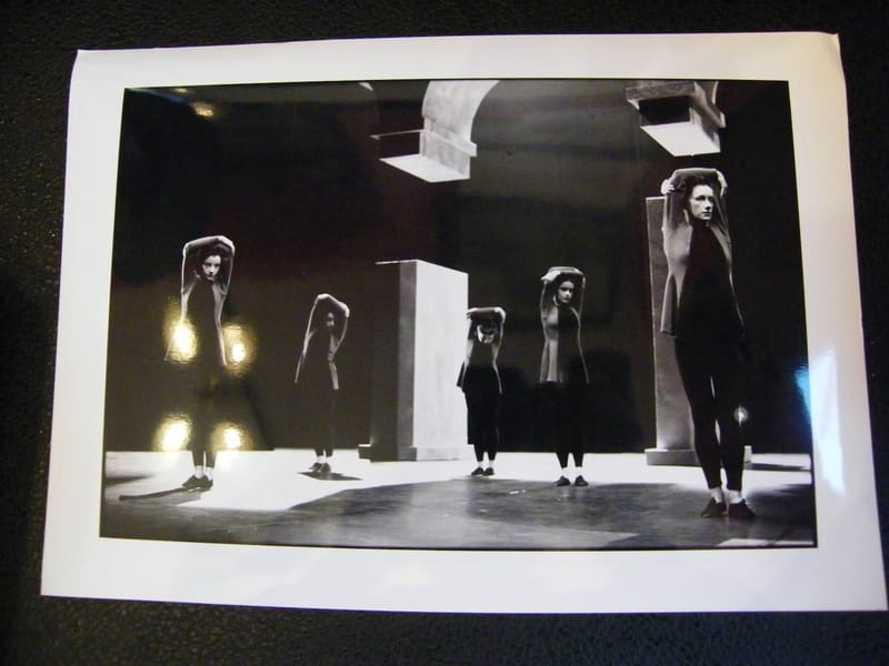 "Photographie Danse Hallali Romée Preljocaj 1987 par Valès"