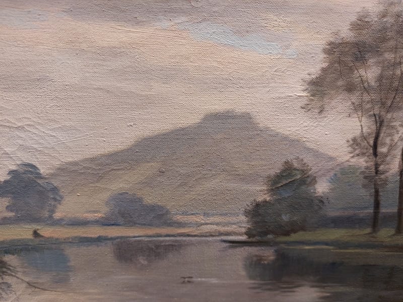 Marks Metz Mont Saint Quentin Albert Marks Huile sur Toile — vue 4