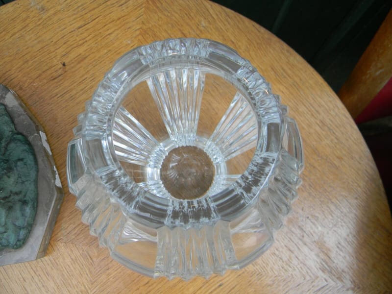 Saint Louis Vase Cristal Signé — vue 2
