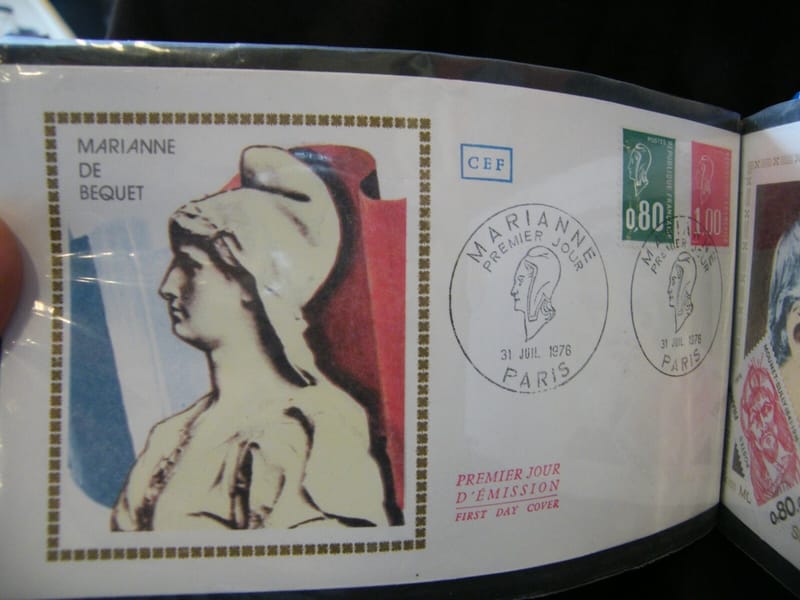 "Enveloppe 1er jour Marianne de Bequet 1976"