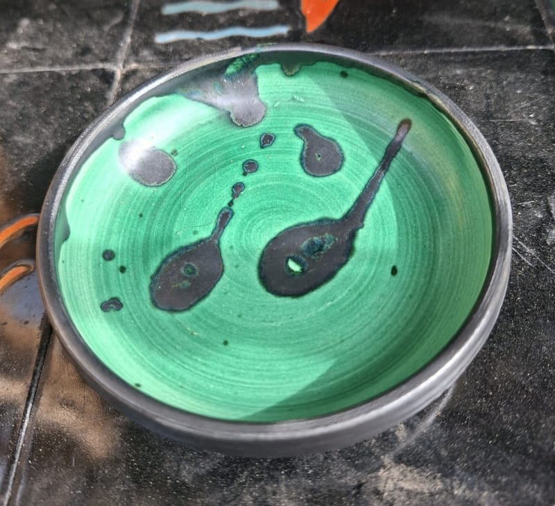 Dufly Poterie Héron Vide Poche Céramique