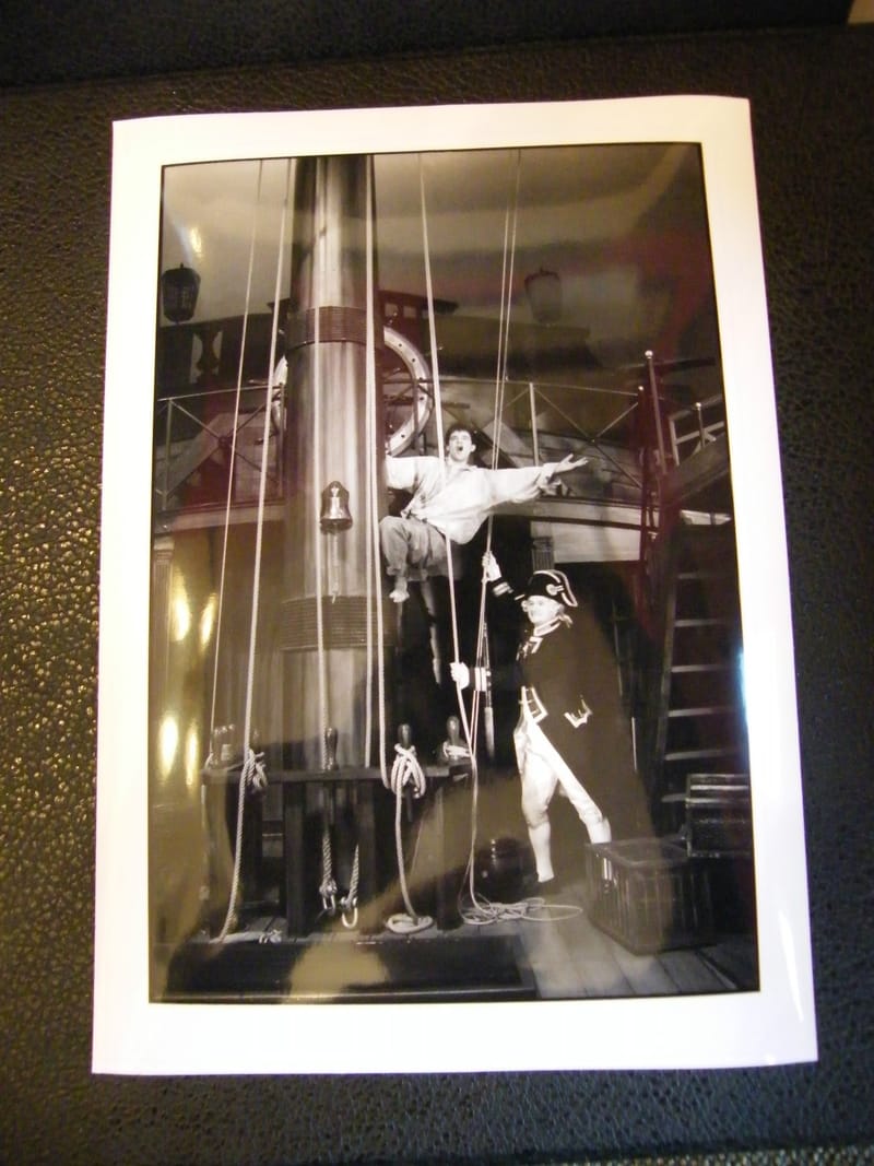 "Photographie Théâtre Billy Budd Schmeckenbecher Evans 1993 par Masson"