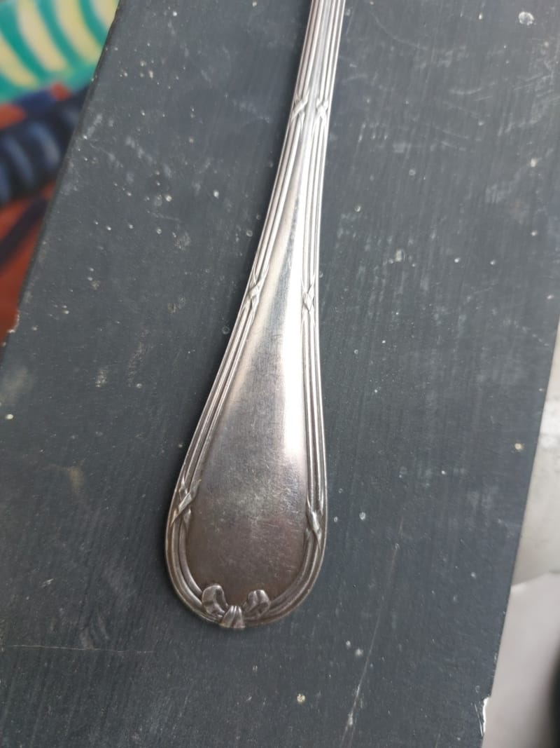 Christofle Fourchette Service Modèle Rubans Argent Plaqué Silver Louis XVI — vue 5