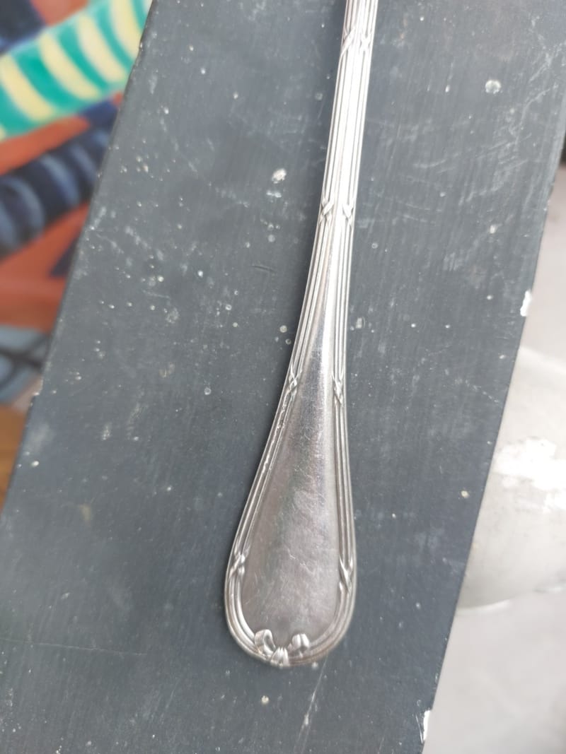 Christofle Fourchette Service Modèle Rubans Argent Plaqué Silver Louis XVI — vue 2