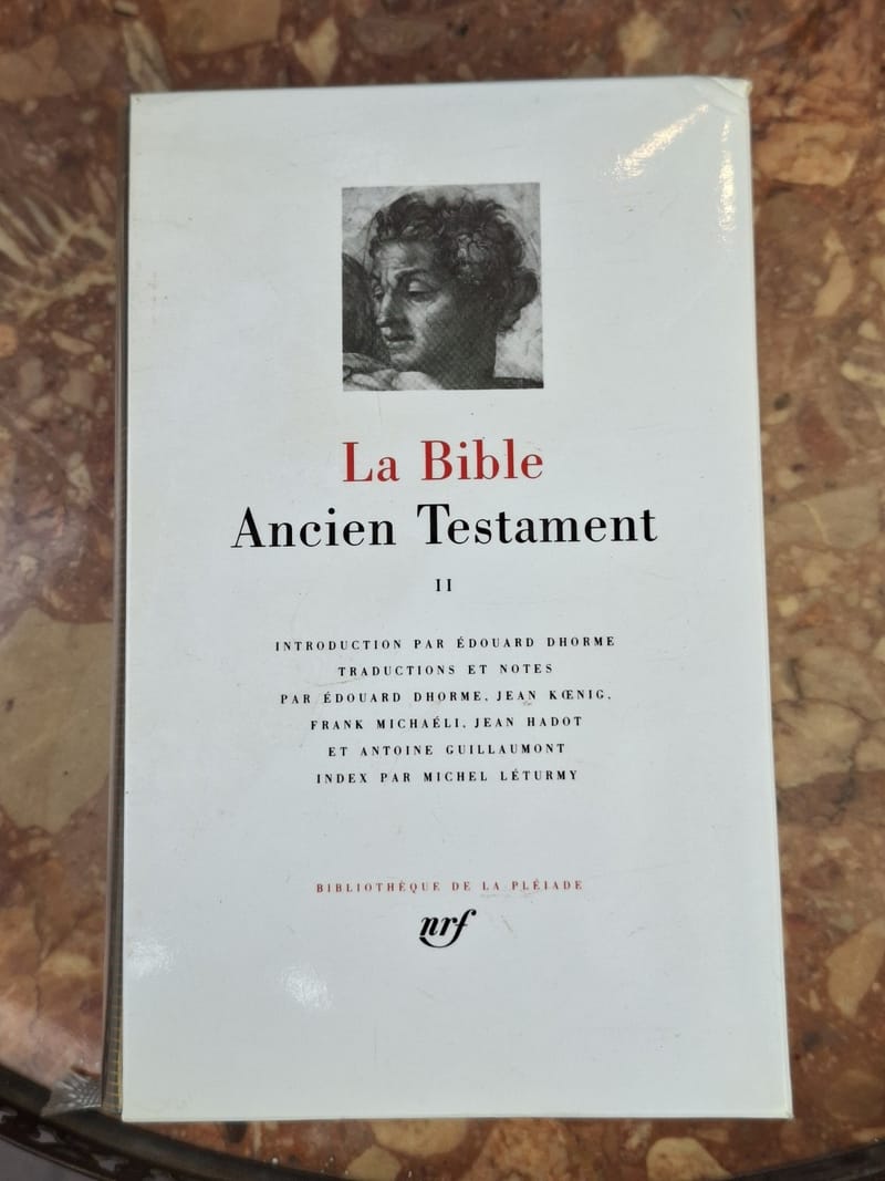 Pléiade La Bible Ancien Testament 1992 NRF
