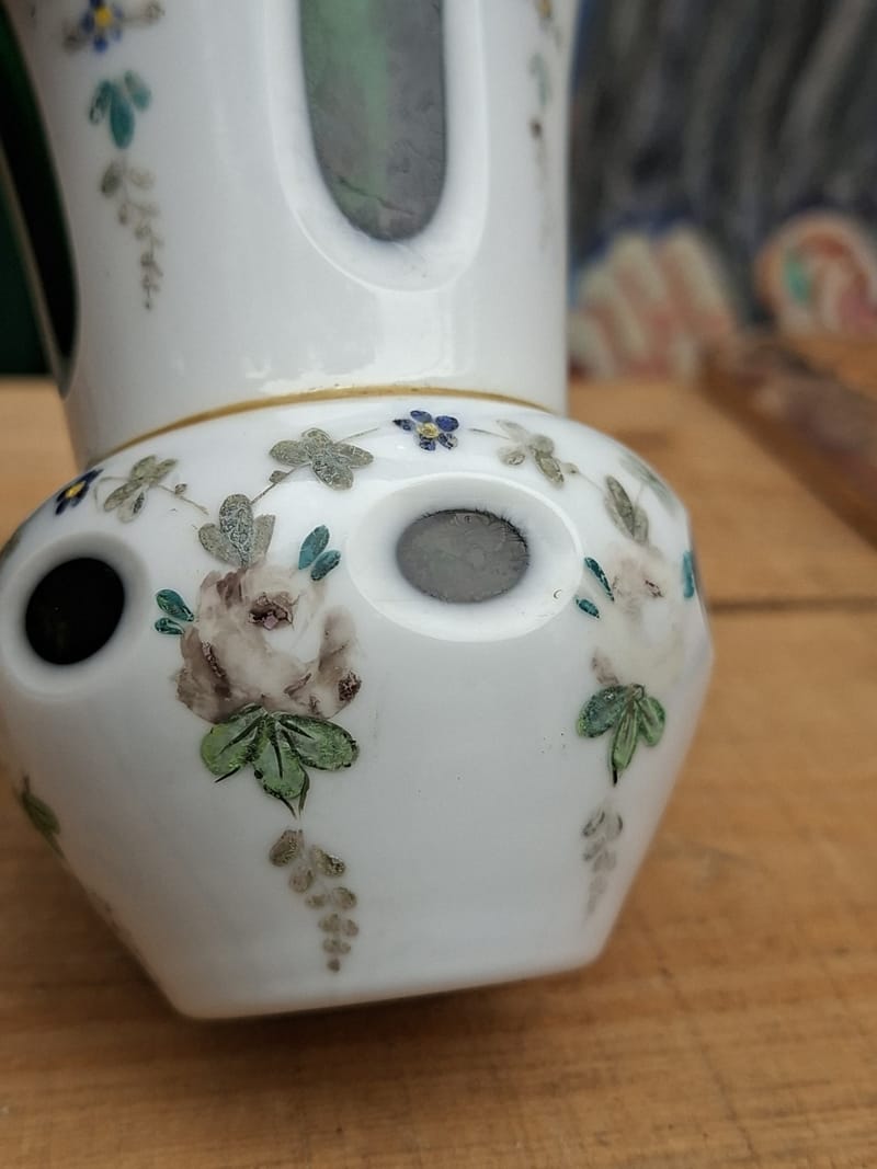 Moser Vase Verre Overlay Ancien — vue 3