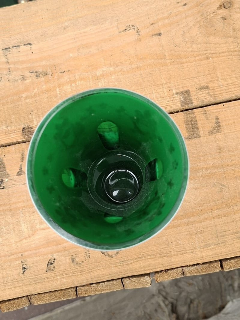 Moser Vase Verre Overlay Ancien — vue 6