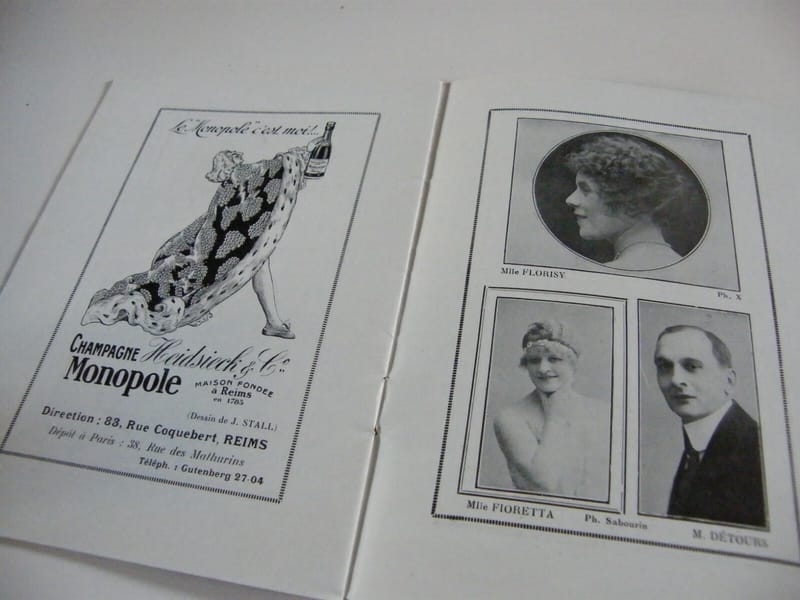 Gaité Lyrique 1922 Le jour et la nuit Van Loo Leterrier Programme — vue 3