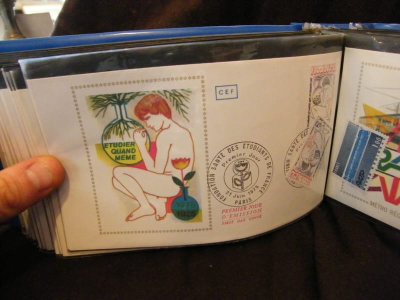 "Enveloppe 1er jour Fondation santé étudiants 1975 + 1 Timbre non oblitéré"