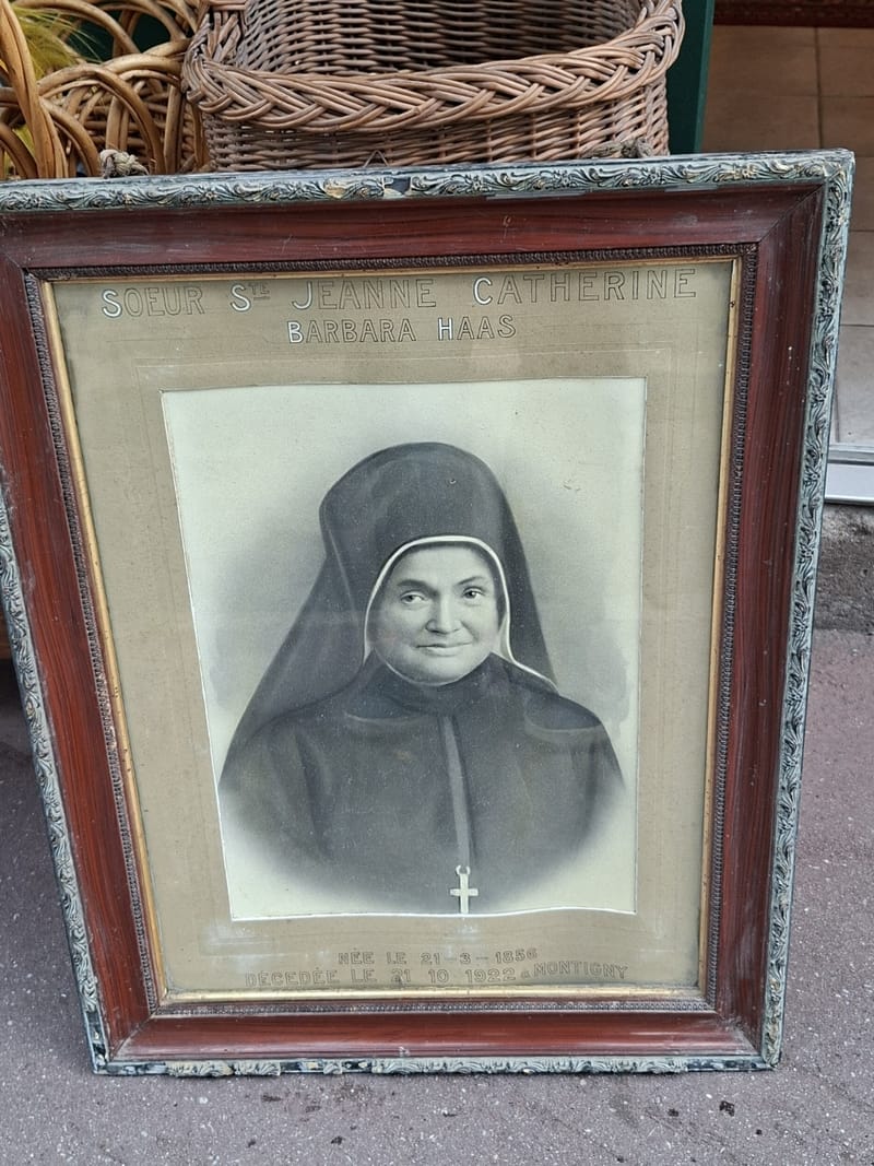 Sœur Ste Jeanne Catherine Montigny les Metz Photographie 1856-1922 Haas Barbara