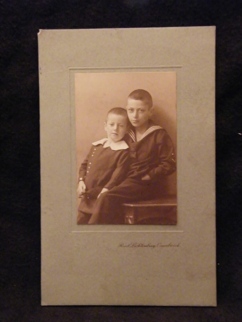 "Photographie Enfants Rud Lichtenberg Osnabruck Allemagne Début XX ème siècle"
