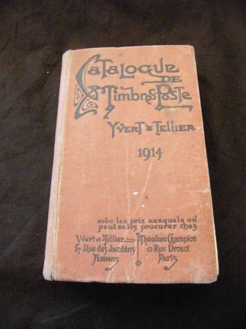 "Catalogue Timbres Poste Yvert & Tellier 1914"