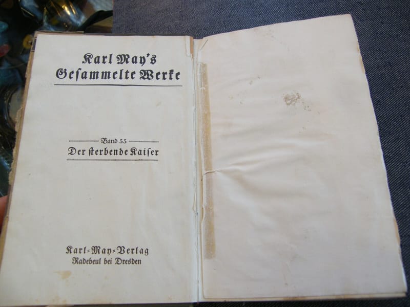 "Karl May Der Sterbende Kaiser 1925" — vue 2