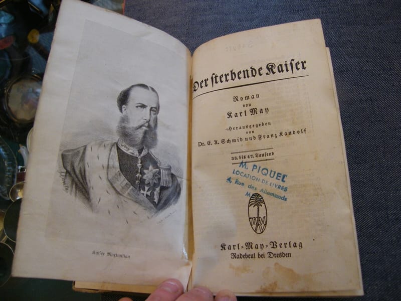 "Karl May Der Sterbende Kaiser 1925" — vue 4