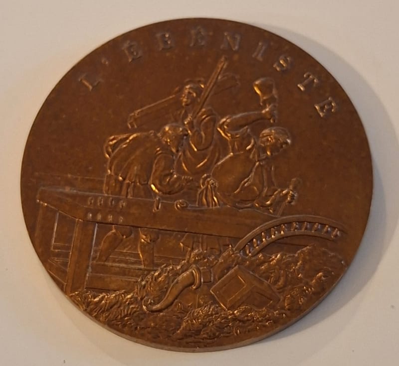Médaille Bronze Ebéniste 1978