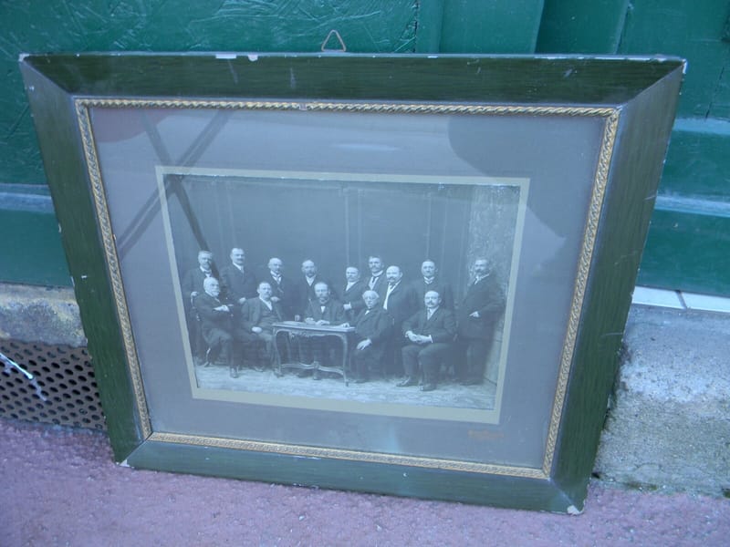 Photographie Maire de Metz et Adjoints Annexion  L Hermestroff