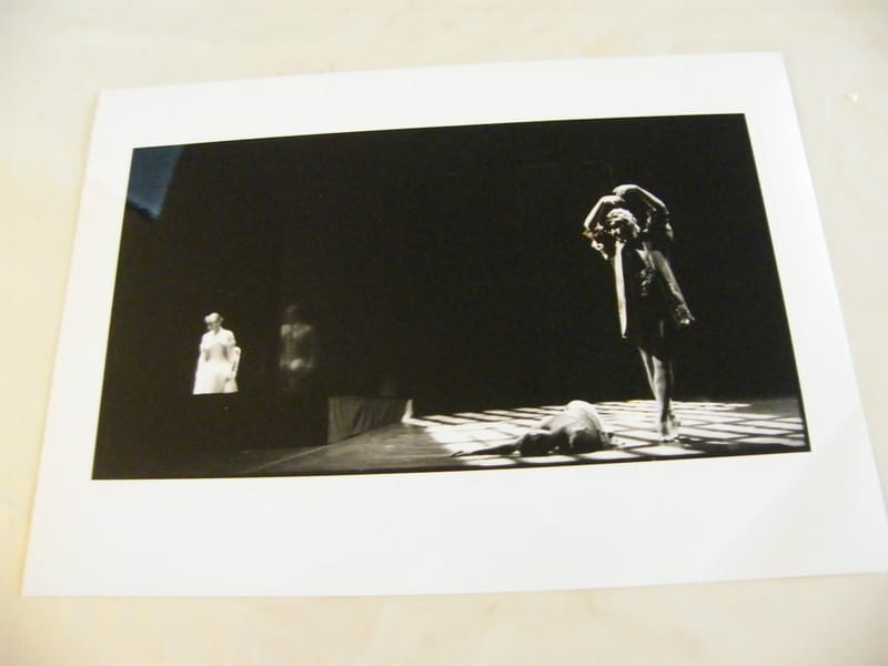 "Photographie Danse Le spectre de la rose Cie Preljocaj 1993 Paris par Masson"