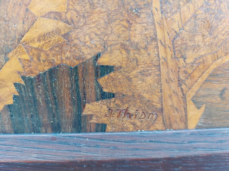 Thiam Marqueterie Augny Centre Le bois St Jean Mont St Blaise Signé — vue 6