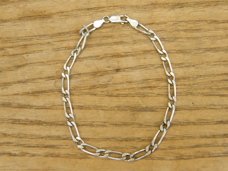 Bracelet Argent Massif 925 Silver Silber 21 cm