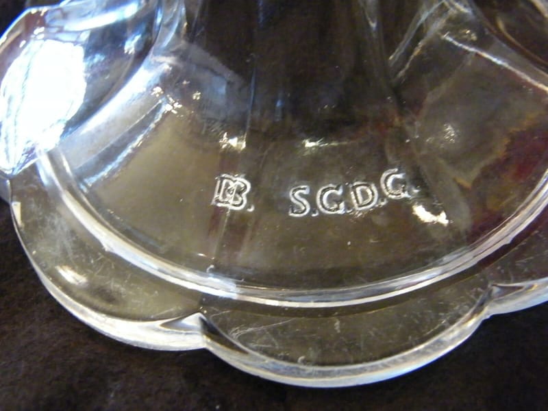 Porte Cierge procession amovible  verre breveté SGDG — vue 7