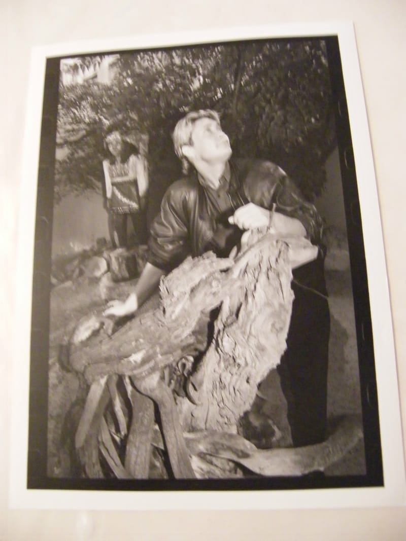 "Photographie Chris Rèce Paris 1985 par Mephisto"
