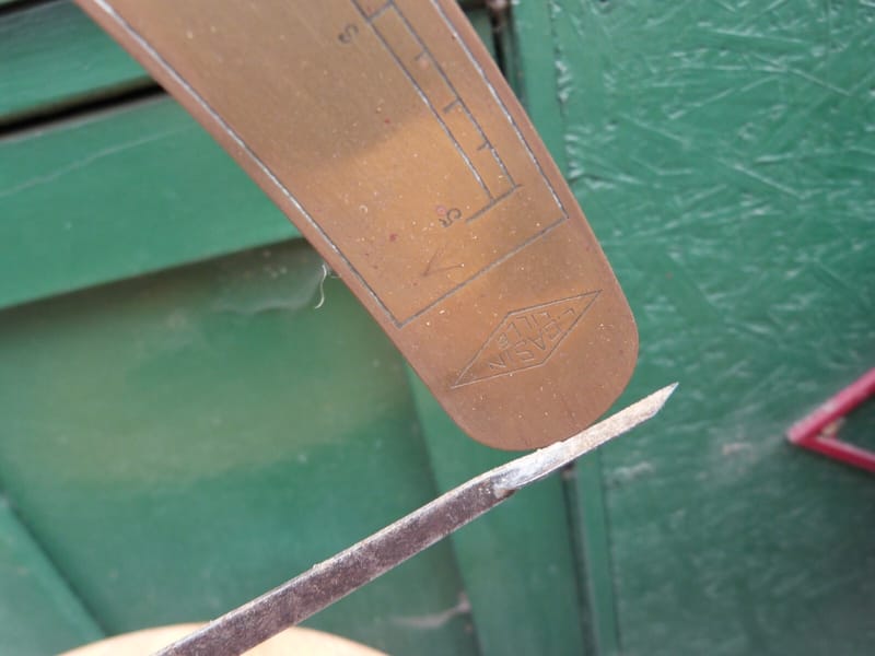Pèse Laine Instrument Mesure XIX ème siècle L Casin à Lille — vue 3